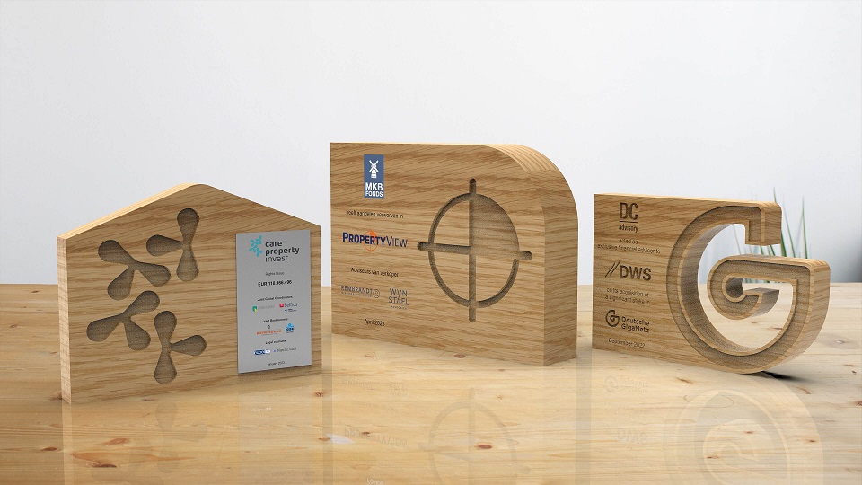 MACHINED RECESSED CORPORATE IDENTITY ELEMENTS